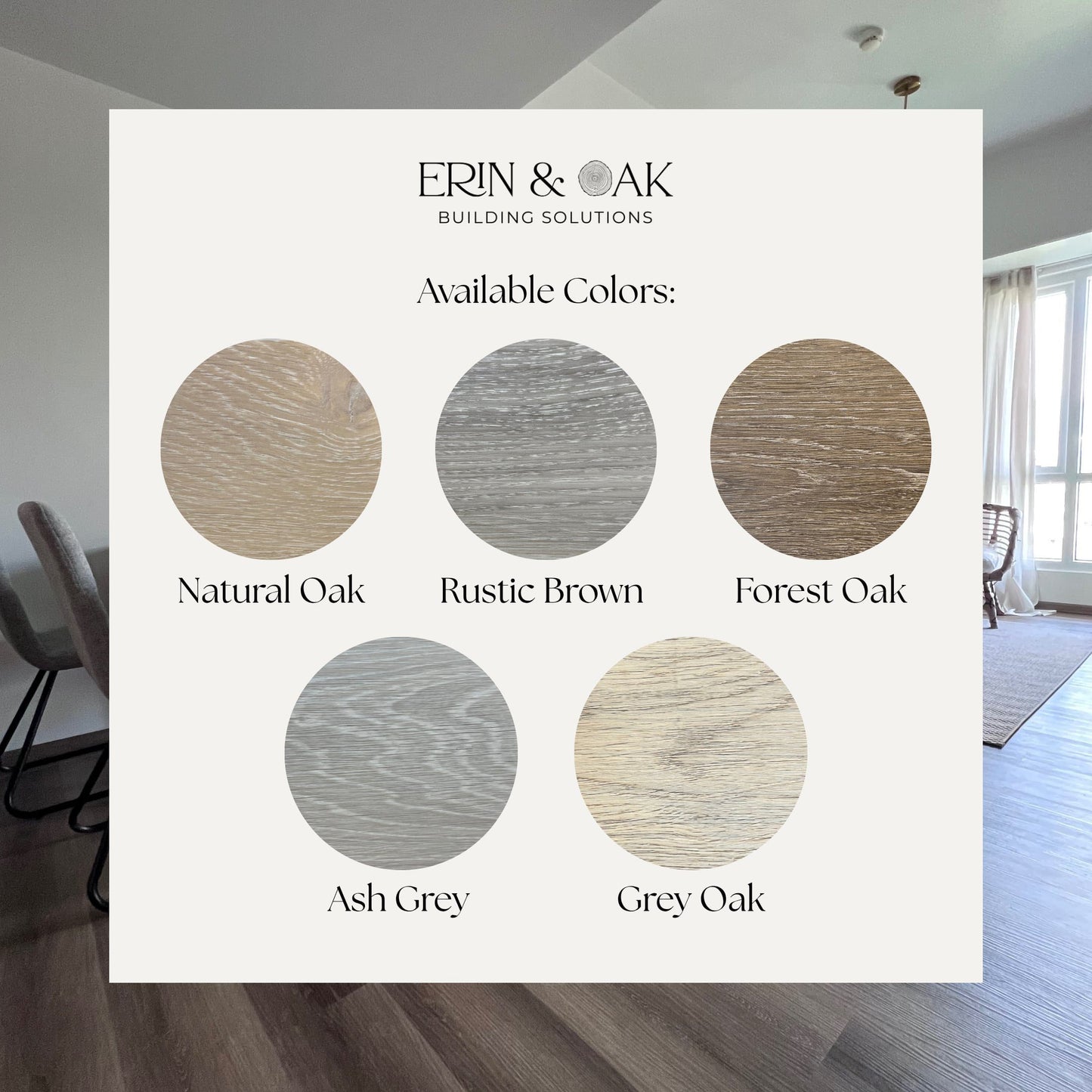 4mm SPC Flooring Wood Finish