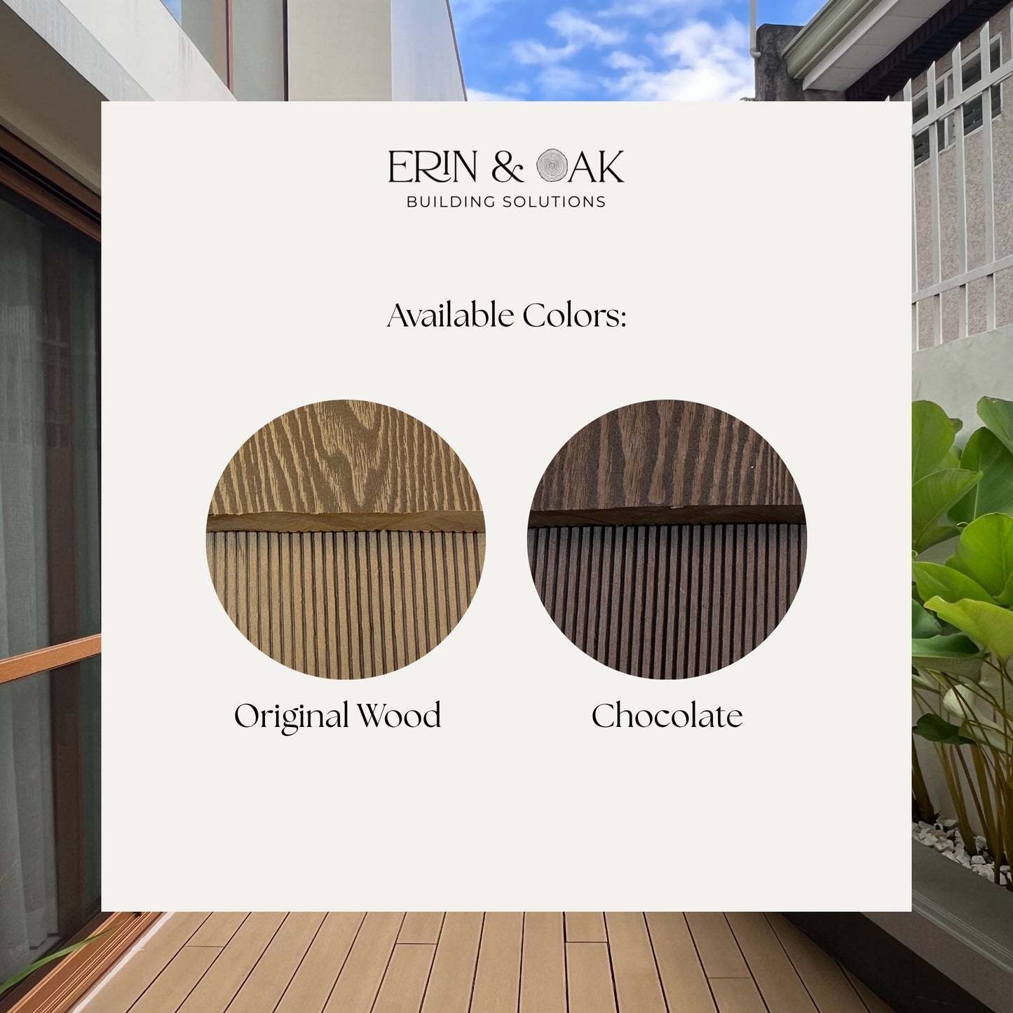 Solid Board WPC Decking